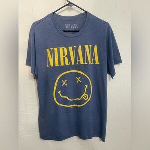 Nirvana Blue Graphic T-Shirt